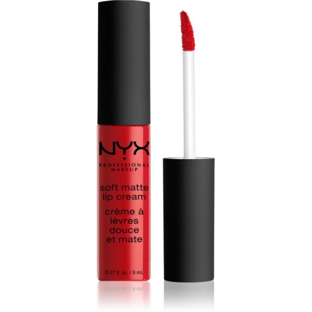 NYX Professional Makeup Soft Matte Lip Cream леко течно матиращо червило цвят 01 Amsterdam 8 мл. на ниска цена