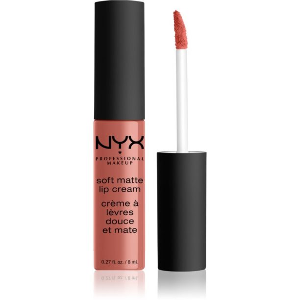 NYX Professional Makeup Soft Matte Lip Cream леко течно матиращо червило цвят 14 Zurich 8 мл. на ниска цена