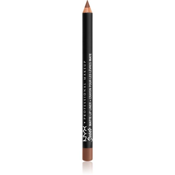 NYX Professional Makeup Suede Matte  Lip Liner матиран молив за устни цвят 41 Cape Town 1 гр.