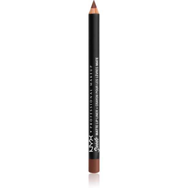 NYX Professional Makeup Suede Matte  Lip Liner матиран молив за устни цвят 44 Leon 1 гр.