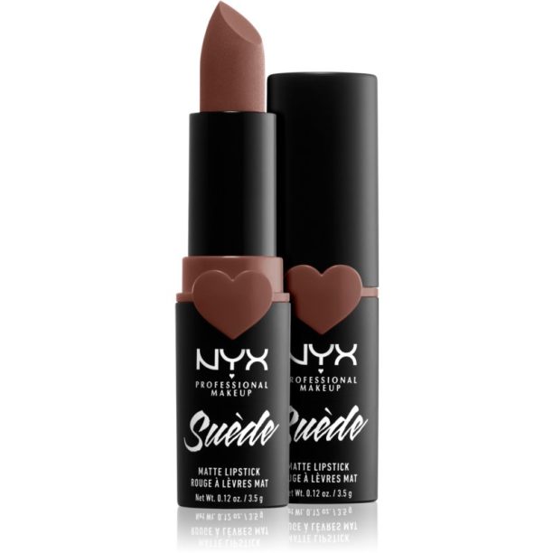 NYX Professional Makeup Suede Matte  Lipstick матиращо червило цвят 04 Free Spirit 3.5 гр. на ниска цена