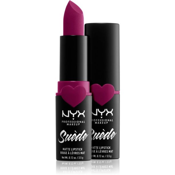 NYX Professional Makeup Suede Matte  Lipstick матиращо червило цвят 11 Sweet Tooth 3.5 гр. на ниска цена