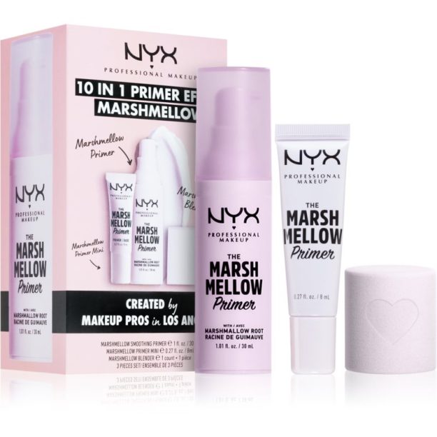 NYX Professional Makeup The Marshmellow Primer подаръчен комплект (под фон дьо тен)