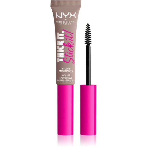 NYX Professional Makeup Thick it Stick It Brow Mascara спирала за вежди цвят 02 Cool Blonde 7 мл. на ниска цена