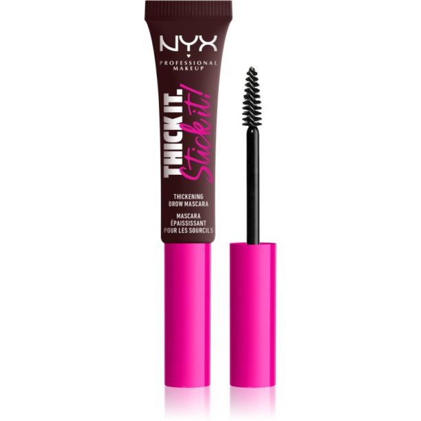 NYX Professional Makeup Thick it Stick It Brow Mascara спирала за вежди цвят 07 Espresso 7 мл. на ниска цена