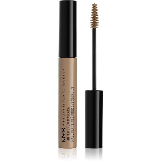 NYX Professional Makeup Tinted Brow Mascara спирала за вежди цвят 01 Blonde 6.5 мл.