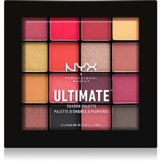 NYX Professional Makeup Ultimate Shadow Palette палитра сенки за очи цвят Phoenix 16 x 0.83 гр. на ниска цена