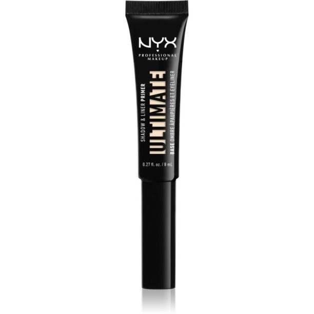 NYX Professional Makeup Ultimate Shadow and Liner Primer основа под сенки за очи цвят 01 - Light 8 мл.