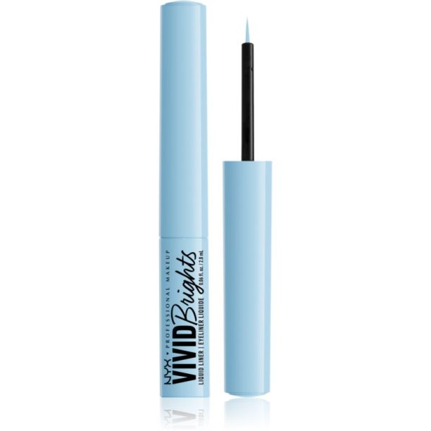 NYX Professional Makeup Vivid Brights течни очни линии цвят 06 Blue Thang 2 мл. на ниска цена