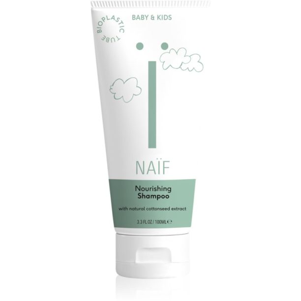 Naif Baby & Kids Nourishing Shampoo подхранващ шампоан за детски скалп 100 мл.