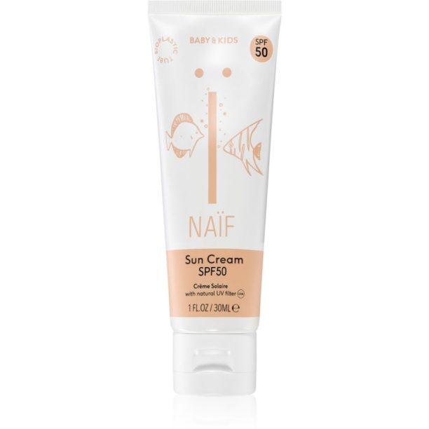 Naif Baby & Kids Sun Cream SPF 50 крем за тен за деца SPF 50 SPF 50 30 мл.