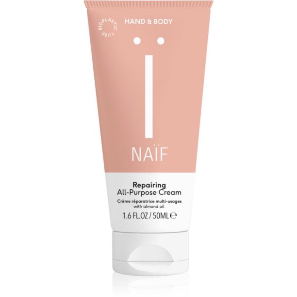 Naif Hand & Body възстановяващ крем за лице