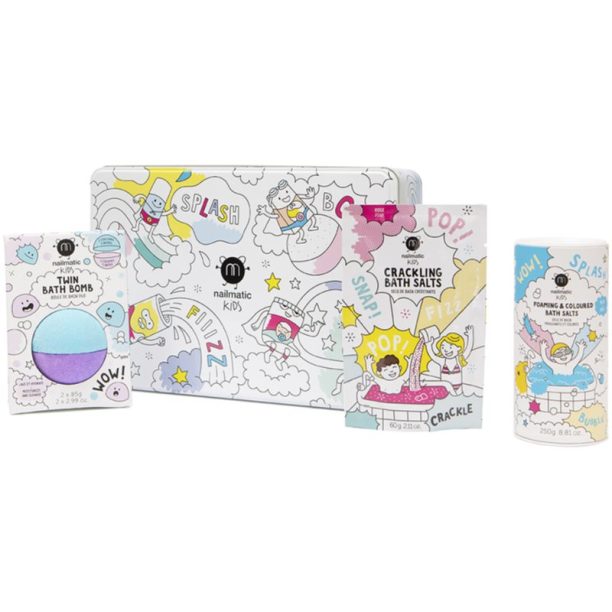 Nailmatic Kids Bubble Bath Box комплект Blue