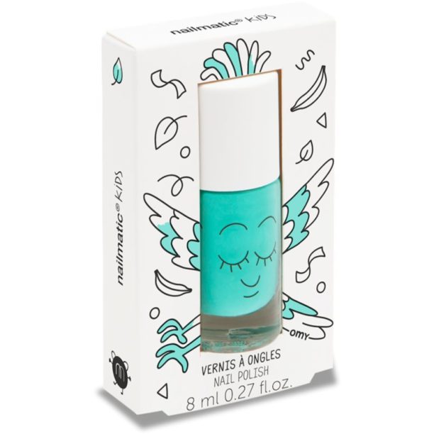 Nailmatic  Kids лак за нокти  за деца цвят Rio - mint green 8 мл.