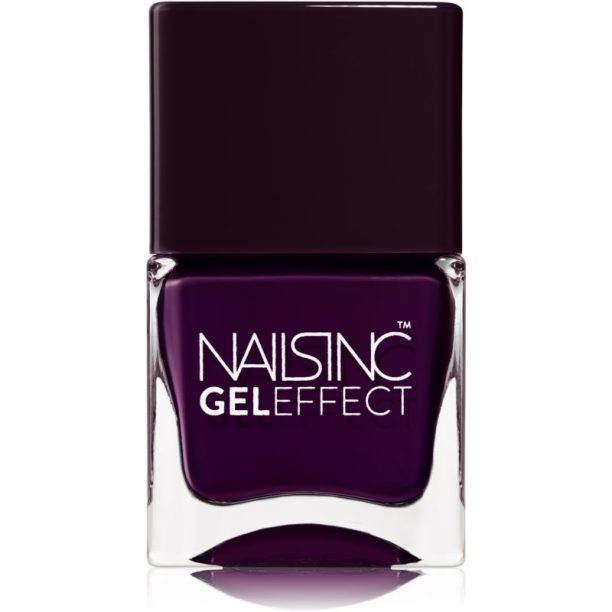 Nails Inc. Gel Effect лак за нокти с гел ефект цвят Grosvenor Crescent 14 мл.