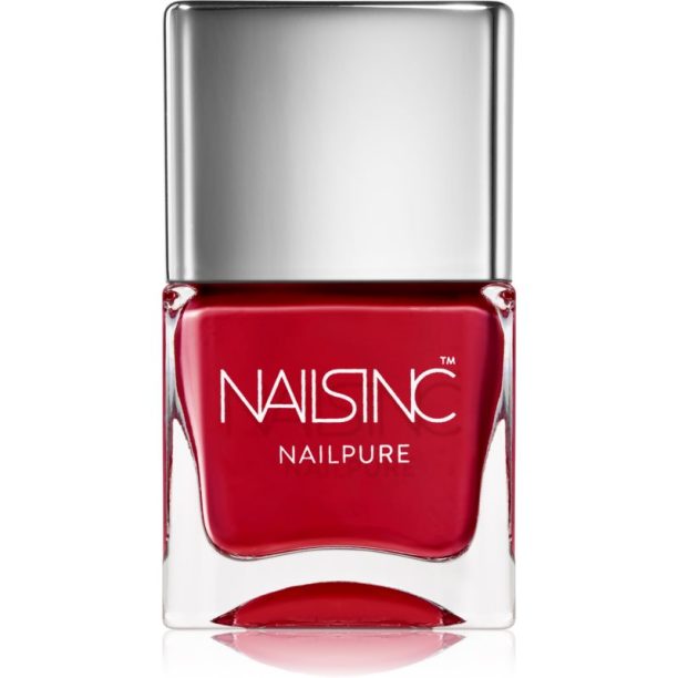 Nails Inc. Nail Pure подхранващ лак за нокти цвят Tate 14 мл.