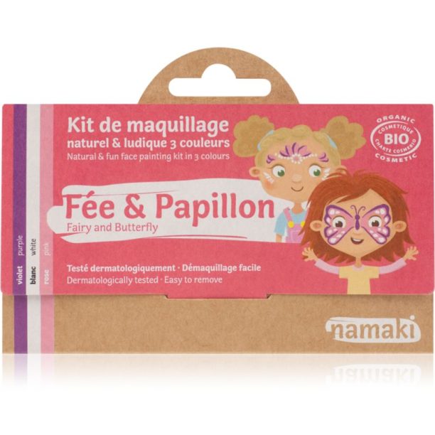 Namaki Color Face Painting Kit Fairy & Butterfly комплект за деца 1 бр.