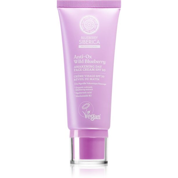 Natura Siberica Anti-Ox Wild Blueberry дневен крем за лице SPF 20 50 мл.