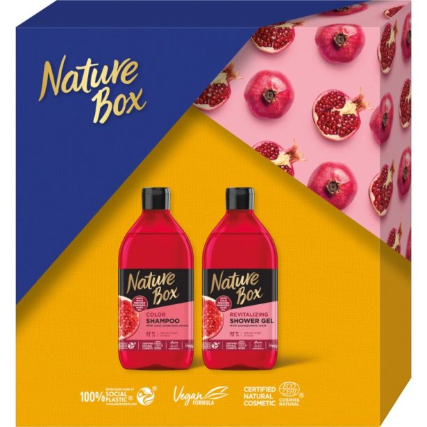 Nature Box Pomegranate подаръчен комплект (за защита на цветовете)