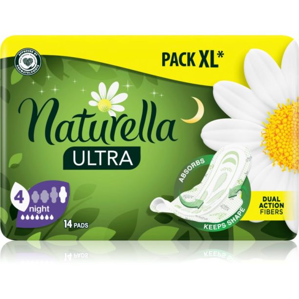 Naturella Ultra Night санитарни кърпи 14 бр.