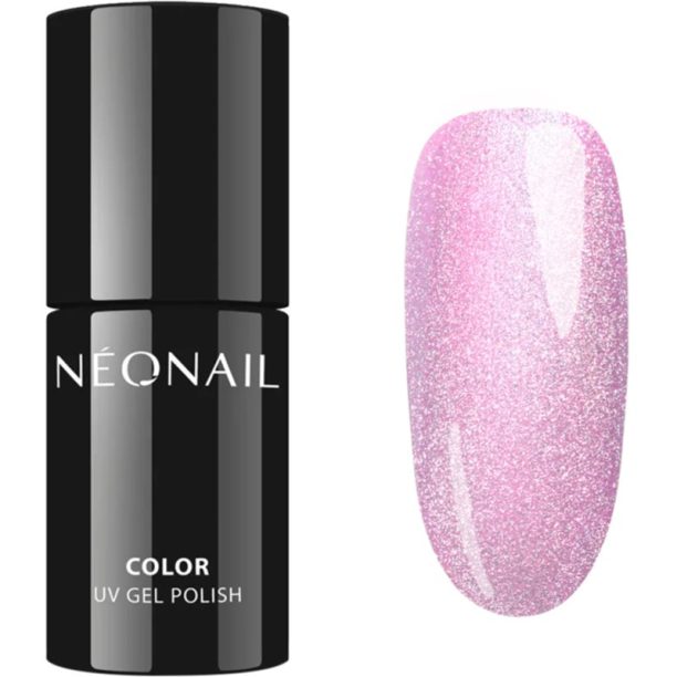 NeoNail Cat Eye гел лак за нокти цвят Satin Ruby 7