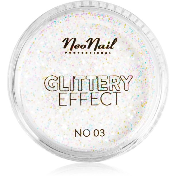 NeoNail Glittery Effect блестящ прашец за нокти цвят No. 03 2 гр.