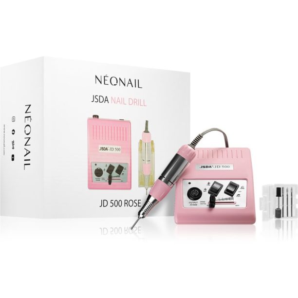 NeoNail Nail Drill JSDA-JD 500 Rose електрическа пила за нокти 1 бр.