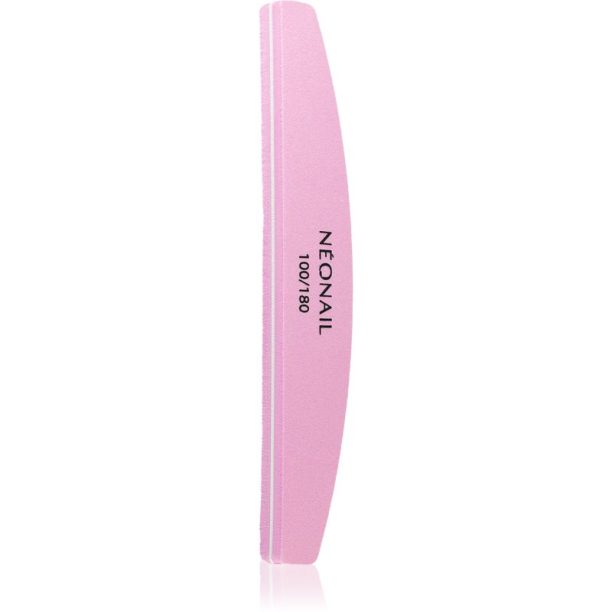 NeoNail Nail File Pink Trapeze пила за нокти 100/180 1 бр.