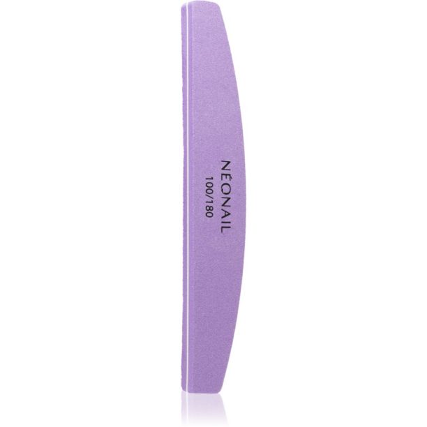 NeoNail Nail File Violet Trapeze пила за полиране на нокти 100/180 1 бр.