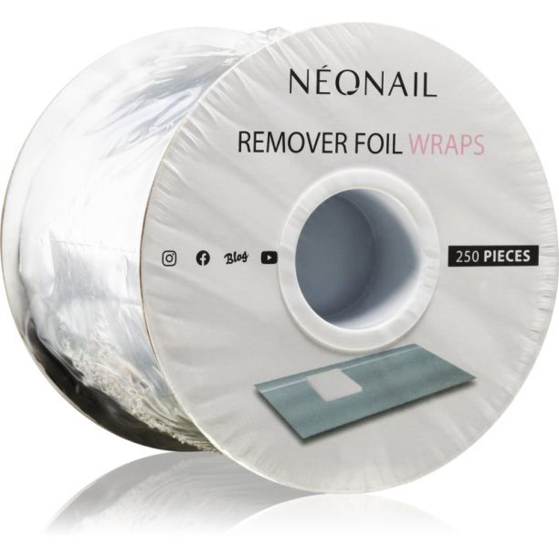 NeoNail Remover Foil Wraps продукт за премахване на гел лакове 250 бр.