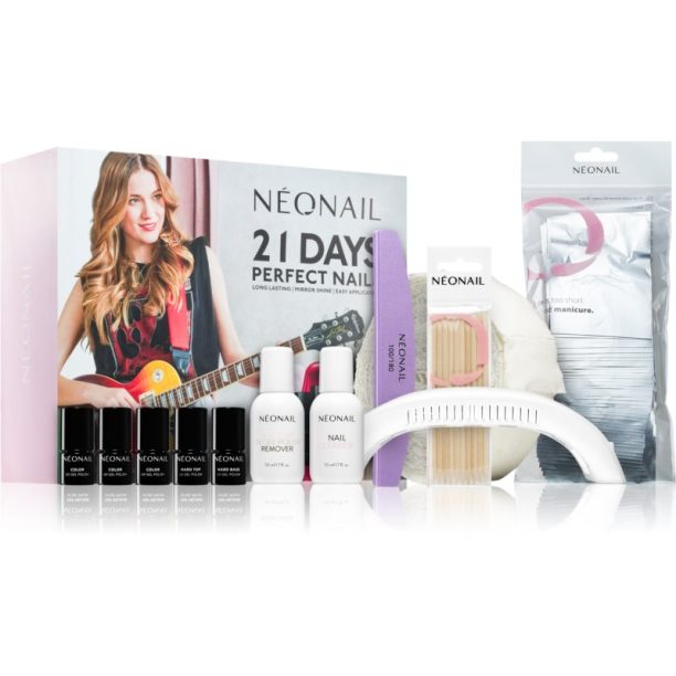 NeoNail Starter Set 21 Days Perfect Nails комплект за перфектен маникюр