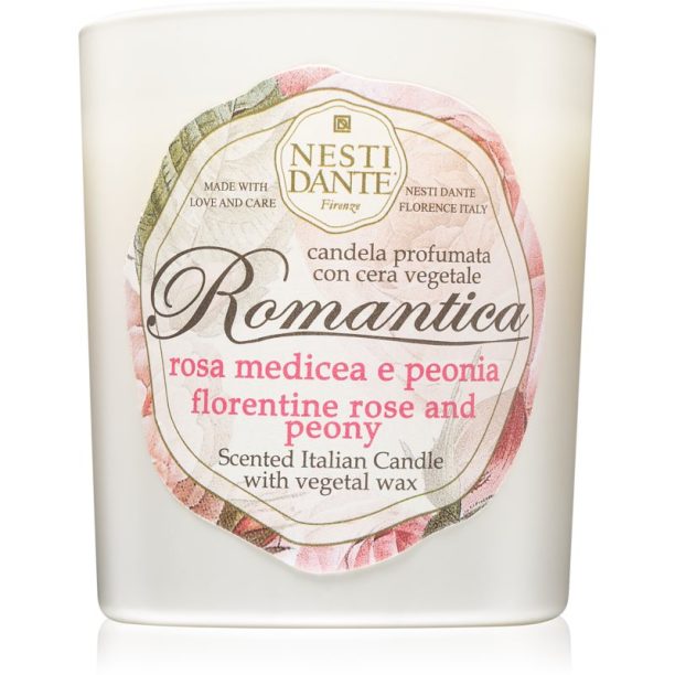 Nesti Dante Romantica Florentine Rose and Peony ароматна свещ 160 гр.