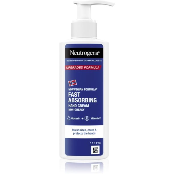 Neutrogena Norwegian Formula® Fast absorbing подхранващ крем за ръце 150 мл.