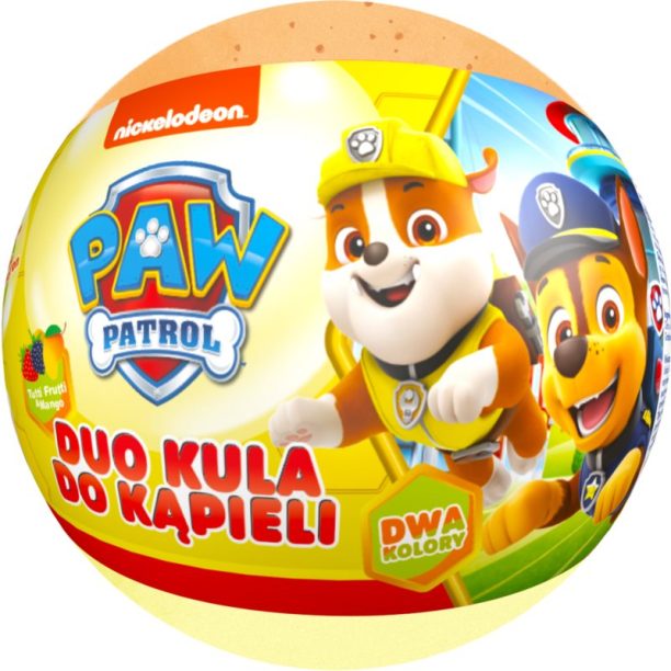 Nickelodeon Paw Patrol Bath Bomb Duo бомбичка за вана Tutti Frutti & Mango 100 гр.