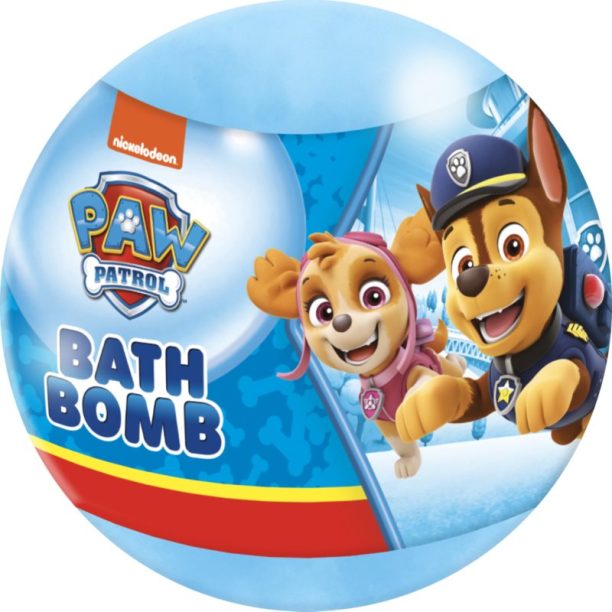 Nickelodeon Paw Patrol Bath Bomb пенлива топка за вана за деца 100 гр.