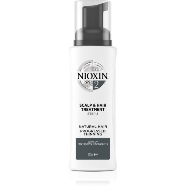 Nioxin System 2 Scalp & Hair Treatment грижа без отмиване за тънка и изтощена коса 100 мл. на ниска цена