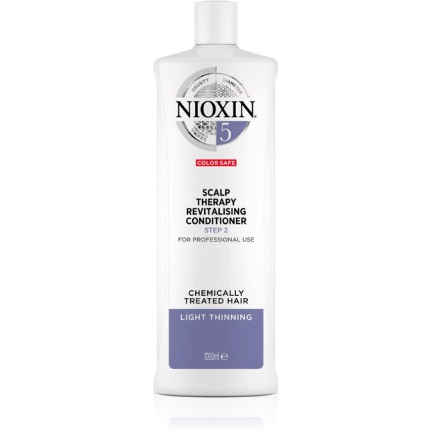 Nioxin System 5 Color Safe Scalp Therapy Revitalising Conditioner балсам за химически третирана коса 1000 мл.