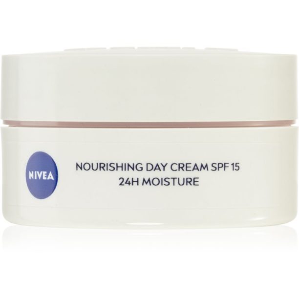 Nivea 24 h Moisture овлажняващ дневен крем SPF 15 50 мл.