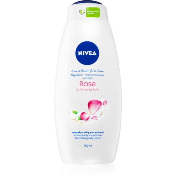 Nivea Almond Milk & Rose душ гел макси 750 мл.