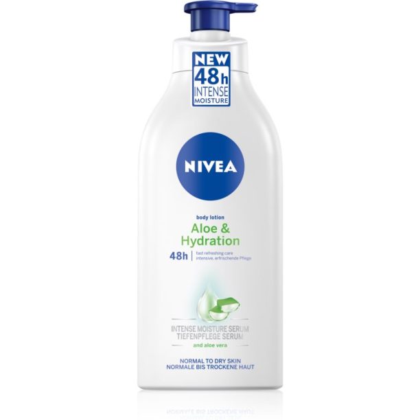 Nivea Aloe & Hydration хидратиращо мляко за тяло с алое вера 625 мл.