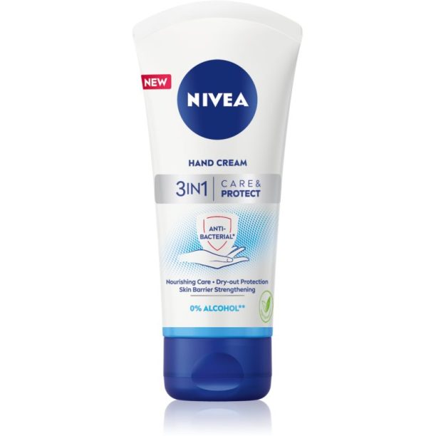 Nivea Care & Protect крем за ръце  3 в 1 75 мл.