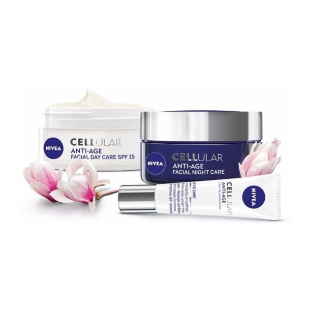 Nivea Cellular Anti-Age нощен подмладяващ крем 40+ 50 мл. купи на топ цена