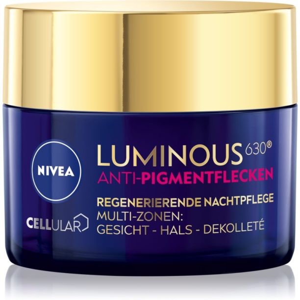 Nivea Cellular Luminous 630 нощен крем  против пигментни петна 50 мл.