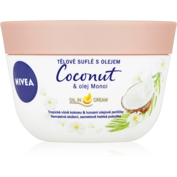 Nivea Coconut & Monoi Oil суфле за тяло 200 мл.