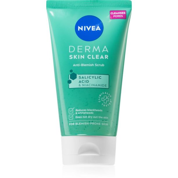 Nivea Derma Skin Clear почистващ пилинг за лице 150 мл. на ниска цена