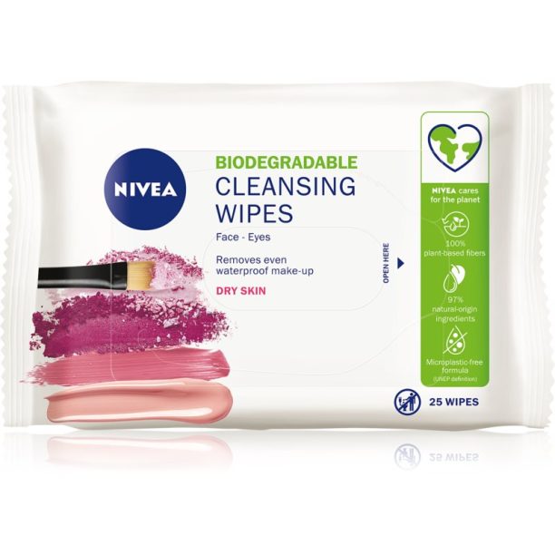 Nivea Face Cleansing фини почистващи кърпички 25 бр.