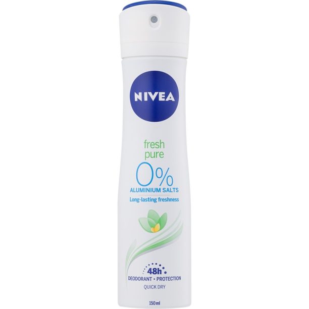 Nivea Fresh Pure дезодорант в спрей  за жени 150 мл.