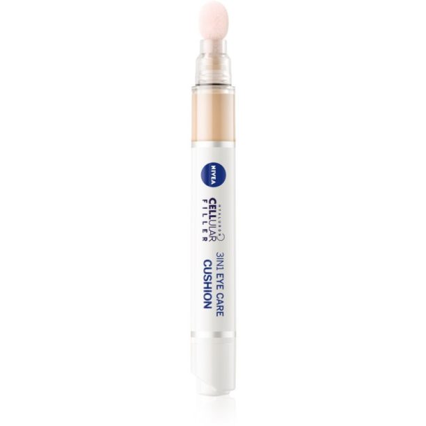 Nivea Hyaluron Cellular Filler тониращ хидратиращ крем за очи цвят 02 Medium 4 мл. на ниска цена