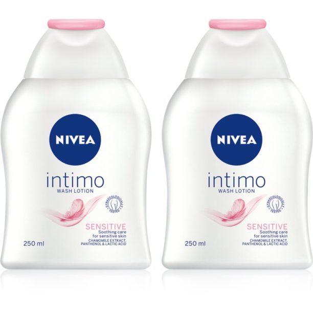 Nivea Intimo Sensitive емулсия за интимна хигиена (изгодна опаковка)