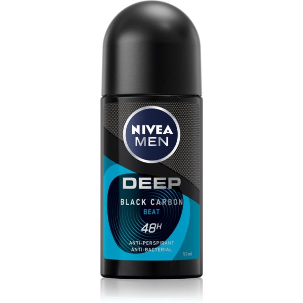 Nivea Men Deep Beat рол-он и антиперспирант 48 часа за мъже на ниска цена